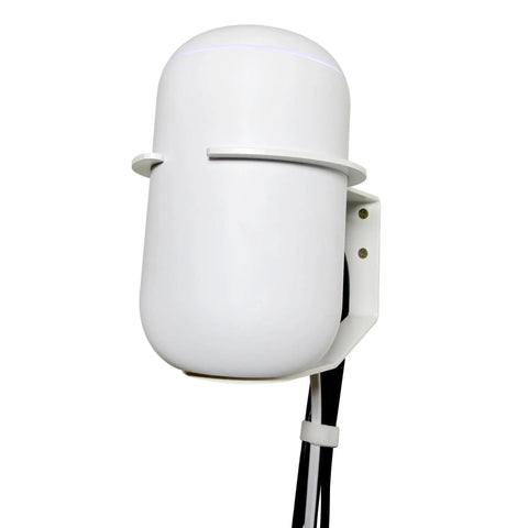 Heavy Duty Wall Mount Bracket For Dream Machine And Dream Router, Safe And Stable Mount, sturdy metal design showing cable management