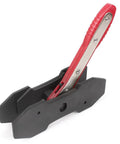 Bartoo brake caliper piston spreader tool with red handle and 2 steel plates.