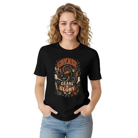 Super Soft Vintage Mechanical Engineer Tee For The Garage Gear Head Who Loves Gears Grit And Workbench Vibes As A Cool Gift For Real Engineers on woman