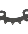 Close-up of Two Pack 22 Tooth Bicycle Chainring for 104 BCD Cranks 64mm 8 9 10 Speed Replacement Carbon Steel, teeth detail