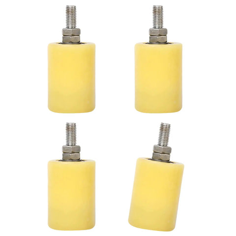 Set of four Universal Slide Gate Guide Roller Hardware For Smooth Quiet Operation And Easy Installation Built Tough Heavy Duty Gate Wheel