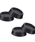 4 Pack Anti Slip Washing Machine Foot Pads with Shock Absorbent Rubber Bases for Noise Reduction and Vibration Control