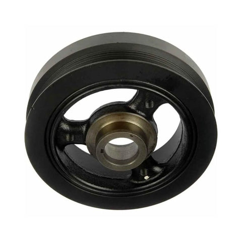 Ford Lobo Harmonic Balancer Replacement 2004 2010 Black Serpentine Drive Belt Type With Keyway 1 Mounting Hole Direct Fit OE Style