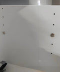 Back of furniture panel with holes fitted using 100 Sets M6 Bolts And Nuts In 15 20 30 40 50 mm Lengths Silver Carbon Steel Hex Socket Kit.