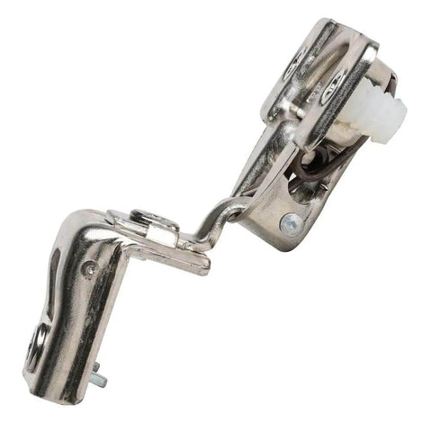 Soft Close Cabinet Hinges With 1-1/4 Inch Overlay For Face Frame Cabinets, Wrap Around Mount, 108 Degree Angle, Press In Dowel, 45mm Screw Pattern, Nickel Plated, 50 Pack G02910A-15 TEC 864