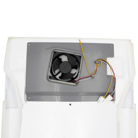 Model Specific Fresh Food Evaporator Fan Motor Cover Assembly Replacement With Thermistor Fits DA97-12609A DA97-12609C