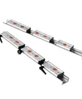 No Sweat Dual Axis Roller Linear Guide Rail Kit For Woodworking Benches Featuring Sgb10 Glide Blocks and Tough Aluminum Rails, close-up view.