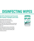 Packaging of Bleach-Free Lemon Scent Disinfecting Surface Wipes Canister, 240 Count, 3-in-1 Cleaner That Kills Ninety Nine Point Nine Percent Germs