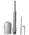 Heavy Duty 200 Mm Sds Shank Hole Saw Drill Bit Kit With Carbide Tips For Cutting Concrete Stone Brick And Cement Walls, 200mm parts