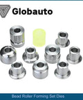 Bead Roller Die Set For Metal Forming Includes 10 Pro Grade Hardened CR12 Dies For 22mm Shaft 7 8 Inch Polyurethane Roll