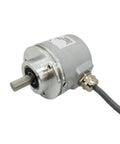 CAX60 12-Bit Multi-Turn Absolute Rotary Encoder With 64 256 4096 Turns, Dual RS485 And 0-10V Outputs, IP67 Sealed, 10-30V DC Power