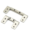 Ball Bearing Door Hinges XK534 Heavy Duty Carbon Steel Nickel Plated 0.7 Nm Torque Shaft Positioning Hinge