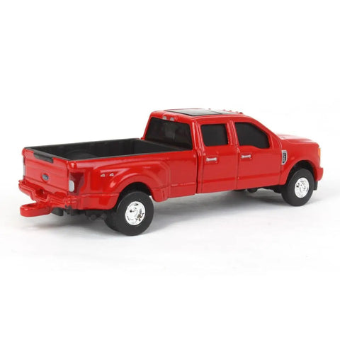 Ford F 350 Die Cast Truck 1 To 64 Red Pickup From ERTL Collect N Play Series 47575 2 Classic showing rear side view