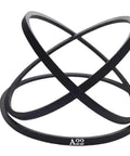 3 Pack Half Inch By 24 Inch V Belt Set Fits A22 Or 4L240 Rubber Replacement Belts For Lawn And Garden Tools Heavy Duty