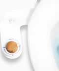 Bidet Attachment With Adjustable Water Pressure And Angle Controls For Your Toilet Fresh Water Real Bamboo Knob Modern Toilet Upgrade