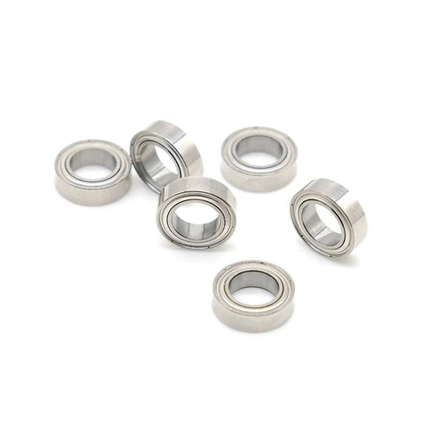 Dope Set Of 10 MR106ZZ Miniature Ball Bearings 6x10x3mm ABEC 9 High Speed Bearings For RC Cars And Motors displayed on white surface