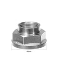 M22x1.5 Axle Nut Driveshaft Spindle Nuts Bolt On Fit For Ford Edge Escape Fiesta Fusion Focus Maverick 40mm diameter