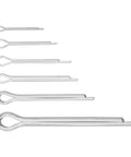 230 Piece 304 Stainless Steel Cotter Pins And Hairpin Pins Kit Built Tough With Six Sizes For Automotive Machinery Lawn Mower And Equipment Repair Needs For Any Job