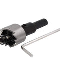 Beast 19.5mm HSS Hole Saw Cutter With 13mm Cutting Depth And 65mm Overall Length Spring Loaded Design Includes Hex Wrench