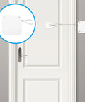 Punch Free Automatic Door Closer For Homes And Hotels With 1.2m Wire ABS Plastic Super Quiet Auto Close Easy Install No Wall Damage