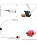Fuel Line Kit Replacement For Husqvarna 125B 125BVX 125BX Leaf Blower Includes 581798001 545081841 5450818 41 showing components