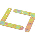 Tough As Nails Bronze L Shape Repair Brackets 99Mm X 99Mm Metal angle fixing plates for furniture reinforcement.