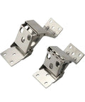 Thickened 304 stainless steel inner door concealed hinges for four axis distribution cabinet and control cabinet foldable hinge