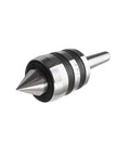 MT2 Live Tailstock Center Medium Duty 2MT For High Speed Turning CNC Work, 60 Degree Point, 600 Lbs Max Weight, 5000 RPM Capable