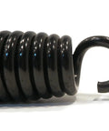 Snow Plow Trip Spring Eyebolt Kit For Western Fisher SnowEx Blizzard 23039 1302205 Includes Trip Spring Eyebolt Nuts And Lock Washer Ideal For Easy Install And Reliable Blade Lift, black steel trip spring close-up