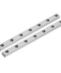 Two Pack 100mm MGN7 Linear Sliding Rail Guide in Bearing Steel for Ultra Smooth Motion in Automatic Equipment