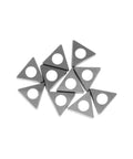 Triangular carbide inserts for Pro Grade Boring Head TBCT060104 TBCT090204 TBCT110304, replacement turning tips for brake lathe tools.