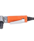 Badass 3/8 Inch Air Angle Die Grinder 20000 RPM Right Angle Pneumatic Power Tool showing orange body and chrome details.