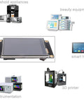 Nextion Enhanced 2.4 Inch HMI Display With Resistive Touch Screen 5V TFT LCD 320x240 For Arduino ESP32 Projects Plug And Play UI Module For Makers And Hobbyists NX3224K024 on HMI module used for smart home and 3D printer controls