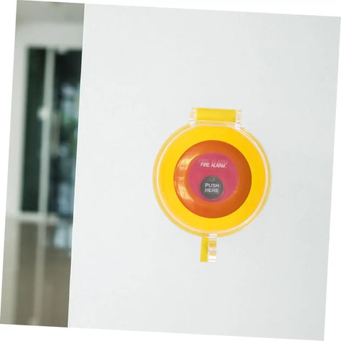 2 Pack Transparent Switch Safety Guard Covers For Laundry Machines Emergency Start Button Protectors mounted view