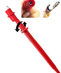 Test Lead Set 14 For Multimeters And Clamp Meters With Red And BlackThreaded Alligator Clips And 4Mm Banana Probes