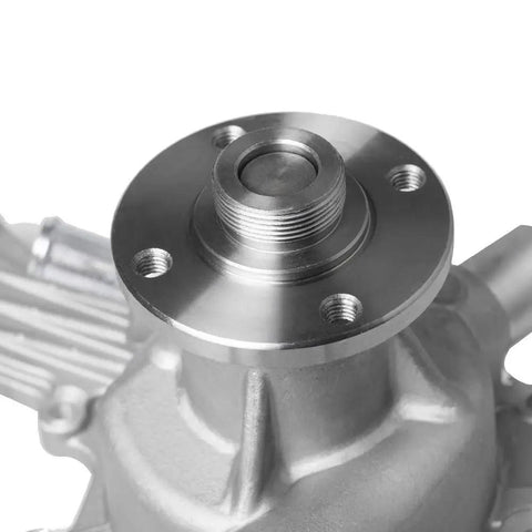 Close-up of water pump from Water Pump Kit With Gasket For Ford Explorer Sport Trac Mustang Ranger Mazda B4000 Mercury Mountaineer 4.0L V6 Engine OE Replacement