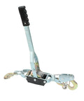 Beefy 4 Ton Heavy Duty Dual Gear Come Along Puller With Two Hooks And Steel Cable, One Hand Ratchet Lift for Auto Hoists