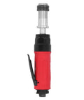 Beefy Straight Air Die Grinder 3500 Rpm High Performance Pneumatic Tool with red rubber handle for metal cutting jobs
