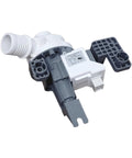 W10876600 Washing Machine Drain Pump Replacement For Whirlpool Washers, heavy-duty plastic pump with hose port