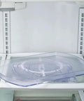 Smart Spin Rotating Refrigerator Organizer Lazy Susan For Spice Rack Condiment Storage In Clear Fridge Display