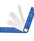 Guitar Fret Gauge Tool For Precision Fret Level Seating Height And Size Measurements Stainless Steel Mess Free Design