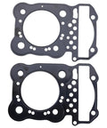 Sweet Motorcycle Cylinder Generator Clutch Cover Gasket Kit Direct Replacement For XRV750 Aerox 1991 2000, two rubber gaskets shown.