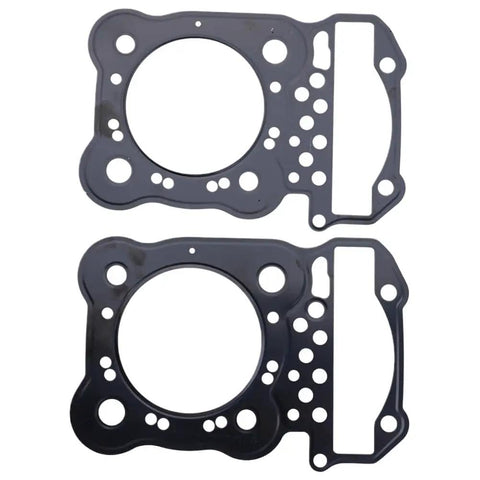 Sweet Motorcycle Cylinder Generator Clutch Cover Gasket Kit Direct Replacement For XRV750 Aerox 1991 2000, two rubber gaskets shown.