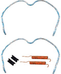Rear Brake Shoe Adjuster And Return Spring Kit with springs and clips, steel OEM standard fit, safer stopping for cars and trucks