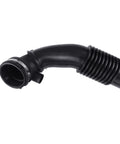 Quality Air Inlet Hose Assembly Replacement For Repair Shops DIY Car Owners Ribbed Curved Body Side Port Engine Bay Service Upgrades Easy Install Single Hose Package Built Tough Rock Solid Save Labor Fix It Yourself Today, black ABS metal