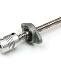 Upgrade Your 3D Printer With This Heavy Duty T8 Lead Screw Horizontal Kit Featuring Precision Stainless Steel Rails And All Copper Nuts Available In 100mm To 800mm Lengths For Smoother Engraving And Industrial Automation Projects, 8mm motor coupling and bearing mount