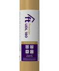 Premium Synthetic Roofing Underlayment One Wide Roll packaging showing details and specifications for steep slope roof applications.