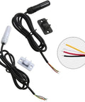 All In One Pro Grade Temperature Humidity and Pressure Sensor I2C Stainless Steel Waterproof Module with cables and connectors
