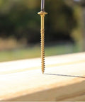 Rugged Structural Framing Screws One Quarter Inch By Three In Eighteen Inches Pack Of Fifty Heavy Duty lag screw alternative in timber.