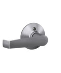 Elan Door Lever Hall And Closet Passage Handle Satin Chrome Non Locking Interior Door Hardware With Easy Install And Self Aligning Screws